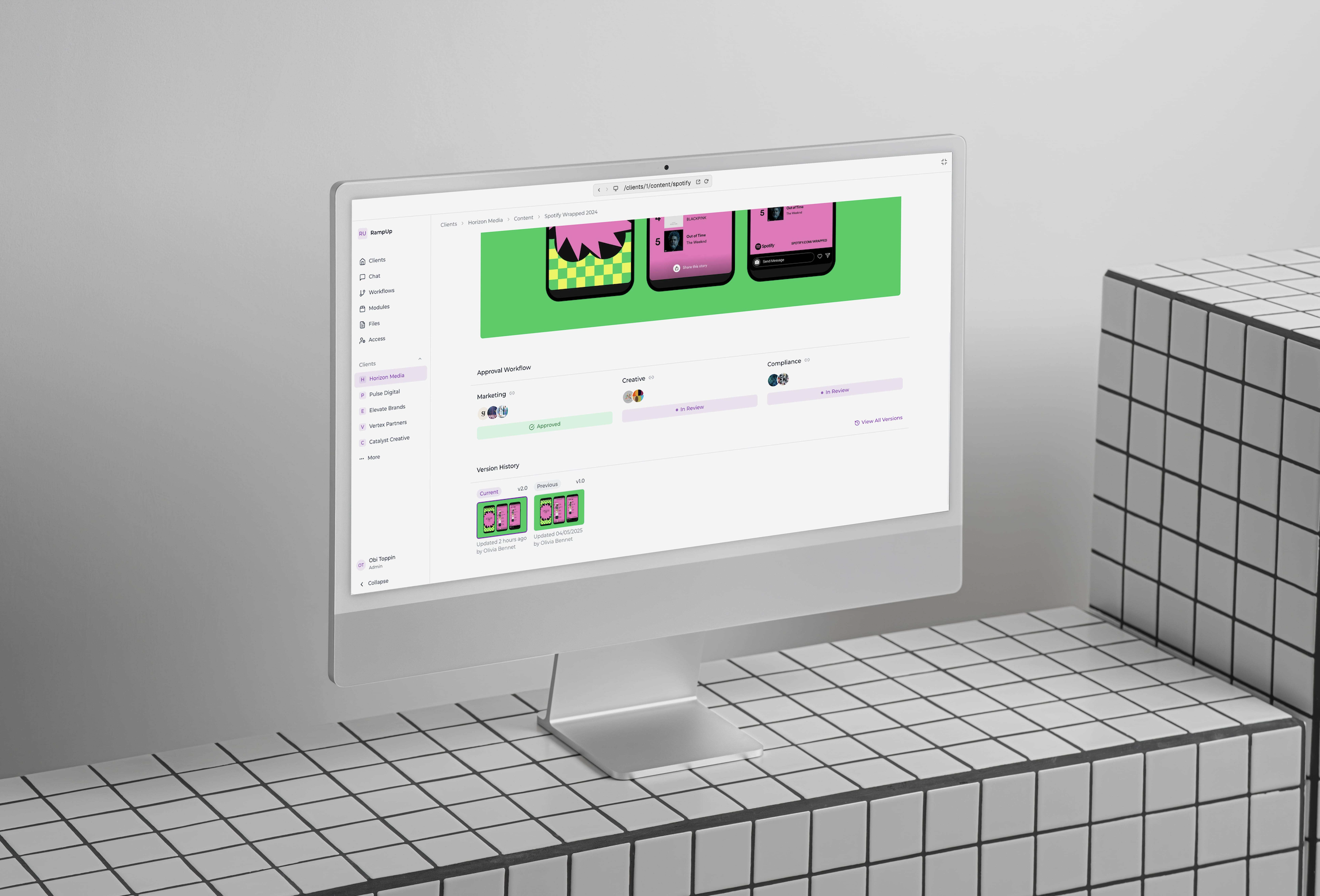 Plug-and-play solution for efficient, data-driven marketing client management